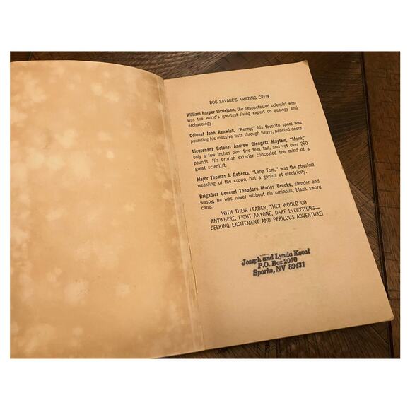 Kenneth Robeson / DOC SAVAGE 55 THE GOLDEN PERIL 1970 - Picture 7 of 8